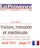 maisons d'hotes de charme � vaison la romaine